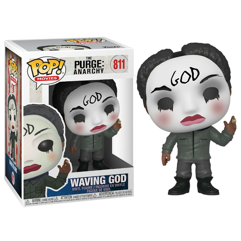 Funko Pop! Filme The Purge Anarchy Waving God 811 Original - Moça
