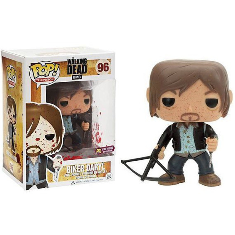 Funko Pop! The Walking Dead Biker Daryl 96 Exclusivo Original