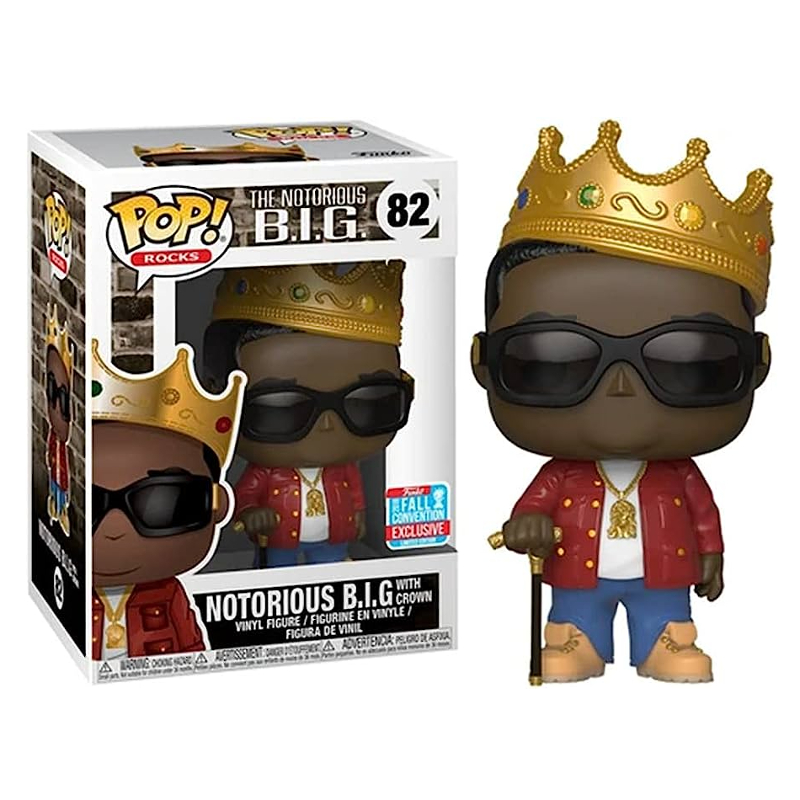 Funko Pop! Rocks The Notorious BIG 82 Exclusivo - Moça do Pop