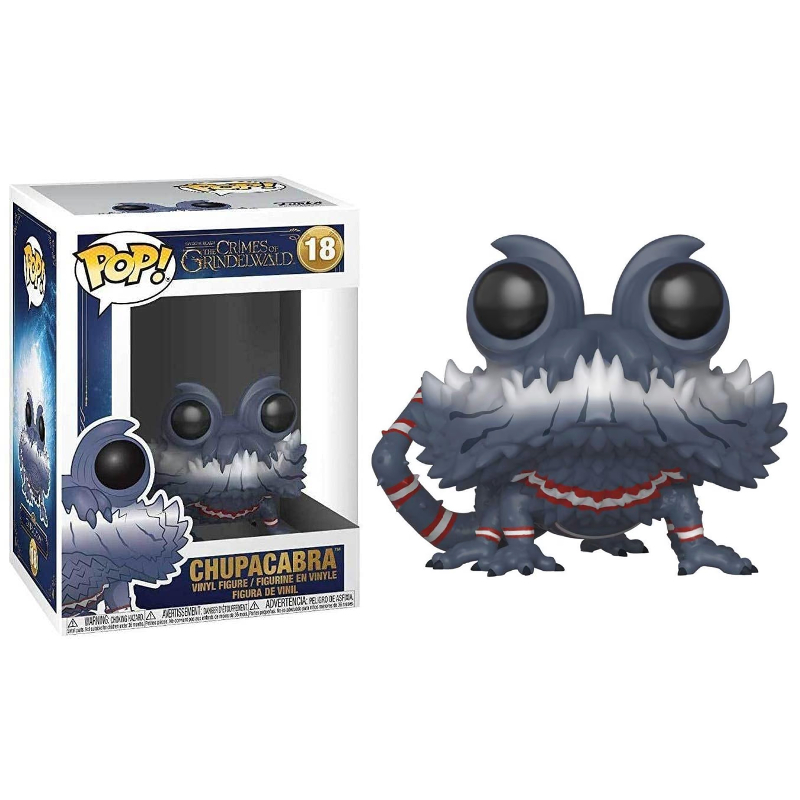 Funko POP 18+α体セット(バラ売り不可):プロテクター付き Funko Pop! Filme Animais Fantasticos Chupacabra 18 Original - Moça