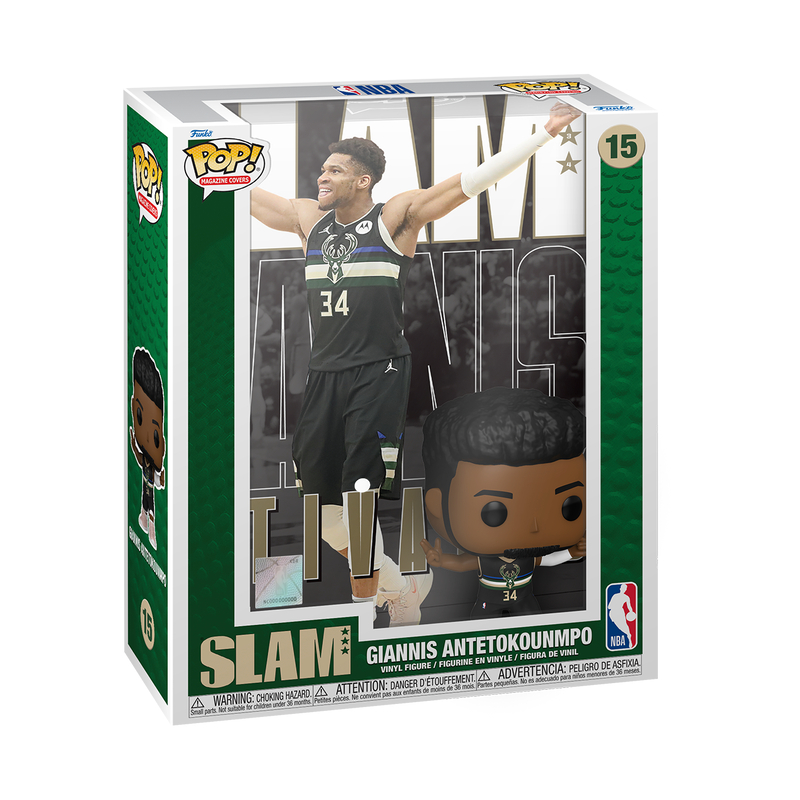 Funko Pop! Album Basketball NBA SLAM Giannis Antetokounmpo 15