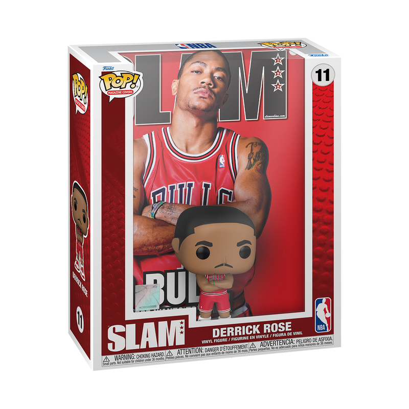 Funko Pop! Album Basketball NBA Slam Derrick Rose 11 Exclusivo