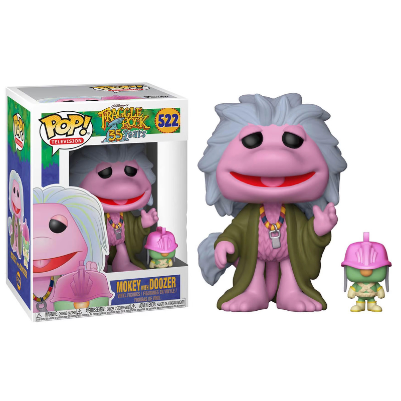 Funko Pop! Television Fraggle Rock Mokey With Doozer 522 Original
