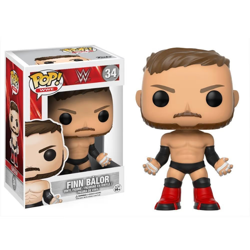 Funko Pop! WWE Finn Balor 34 Original Colecionavel - Moça do Pop