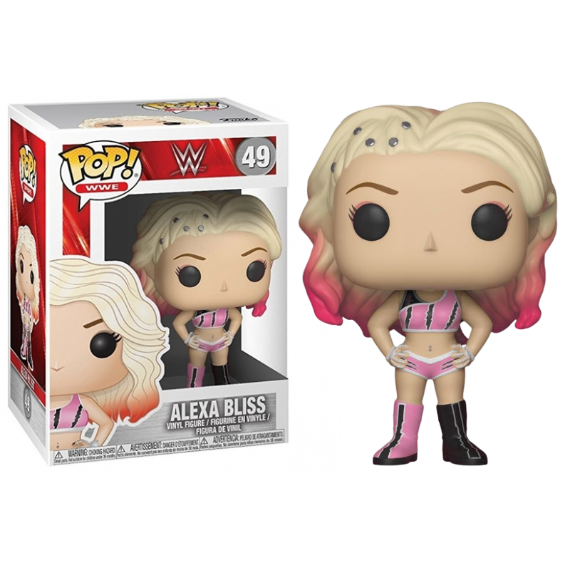 Funko Pop! WWE Alexa Bliss 49 Exclusivo Original Boneco