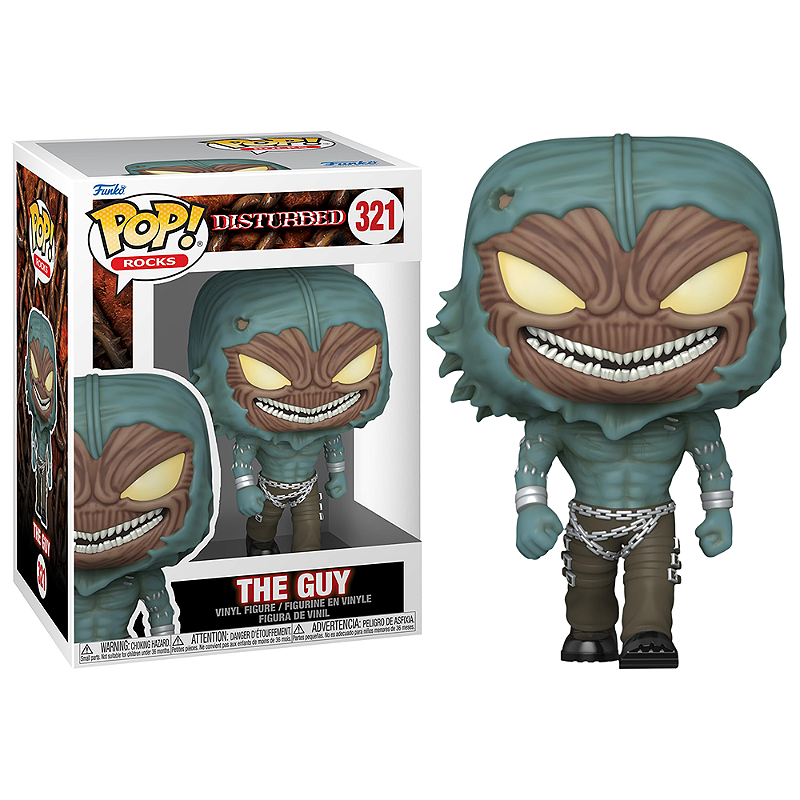 Funko POP! Rocks SU-L フィギュア 未開封 Funko Pop! Rocks Disturbed The Guy 321 Original Colecionavel