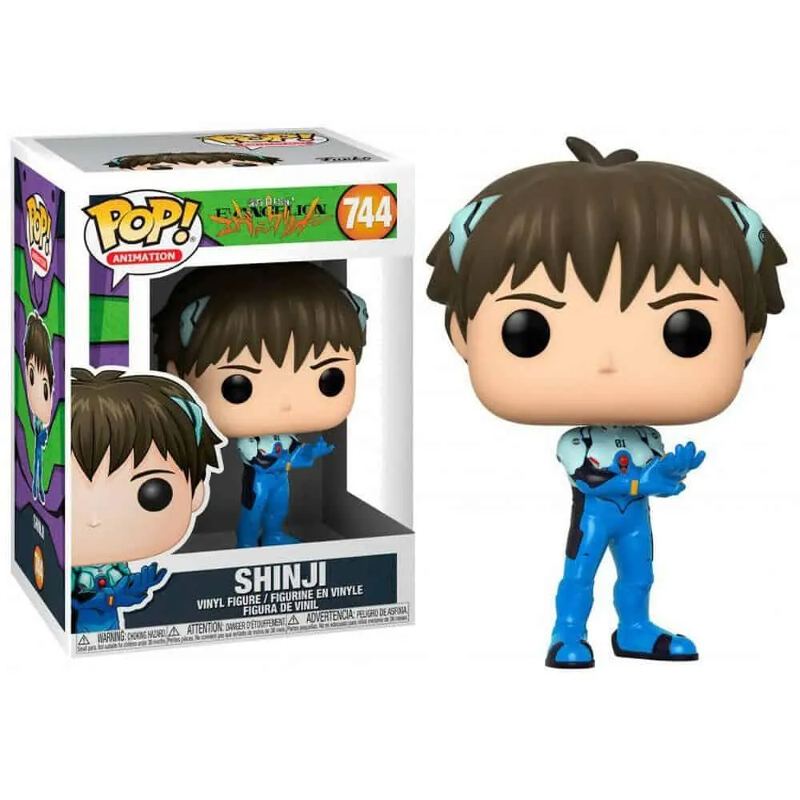 コミック・アニメ FUNKO POP! ANIMATION EVA SHINJI REI Funko Pop! Animation Evangelion Shinji 744 Original