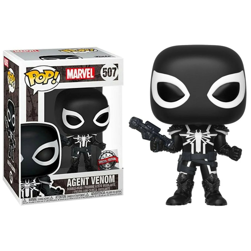 Funko Pop! Marvel Agent Venom 507 Exclusivo Original Colecionavel