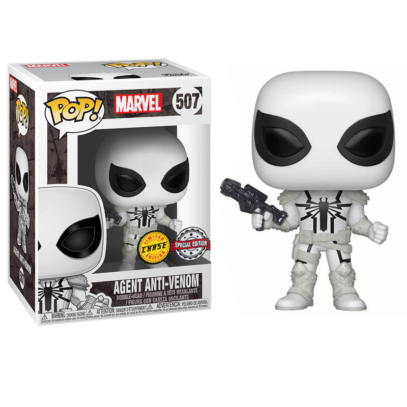 funko pop 【ANTI VENOM】【AGENT ANTI VENOM】 Funko Pop! Marvel Agent Anti-Venon 507 Exclusivo Chase