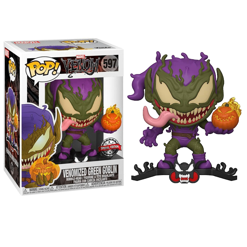 Funko Pop! Marvel Venom Venomized Green Goblin 597 Exclusivo
