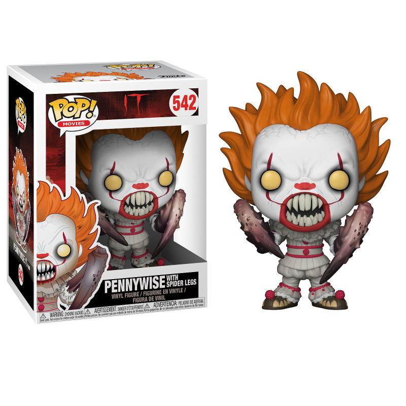 Funko Pop 6インチ　IT ペニーワイズ　フィギュア Funko Pop! Filme Terror It A coisa Pennywise 542 Original