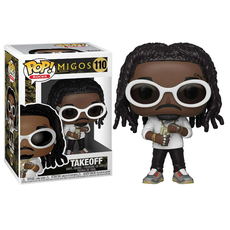 Funko Pop! Rocks Migos Takeoff 110 Original Colecionavel - Moça do