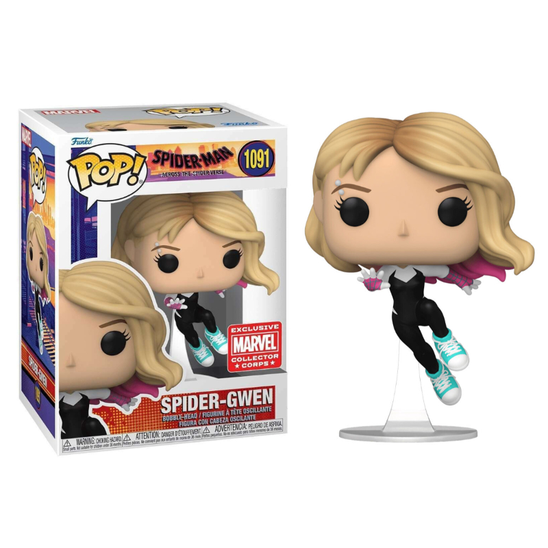 Funko Pop! Marvel Spider Man Spider-Gwen 1091 Exclusivo Original
