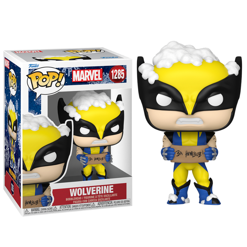 Funko Pop! Marvel X-Men Natal Wolverine 1285 Original Colecionavel