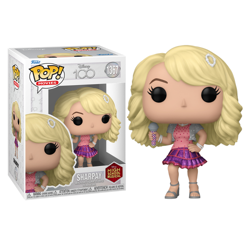 Funko POP! Disney 100 HSM シャーペイ フィギュア Funko Pop! Filmes Disney High School Musical Sharpay 1367 Original