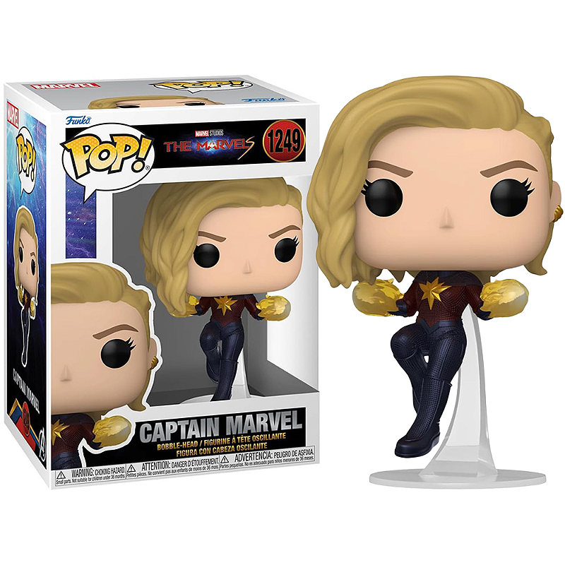 Funko Pop! Filme As Marvels Captain Marvel 1249 Original