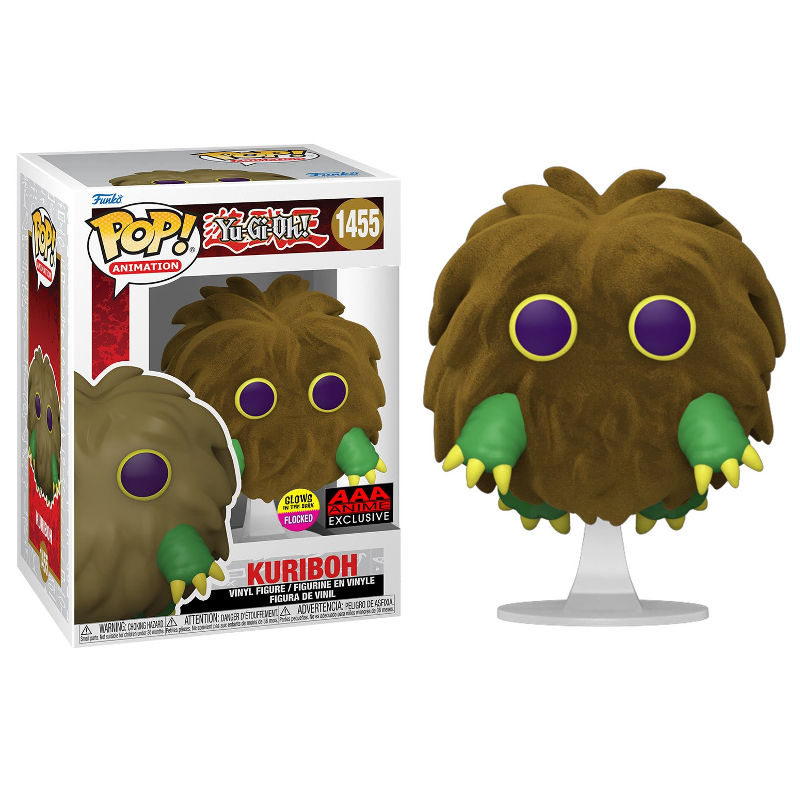 Funko Pop! Yu-Gi-Oh Kuriboh 1455 Exclusivo Flocked Glow Original