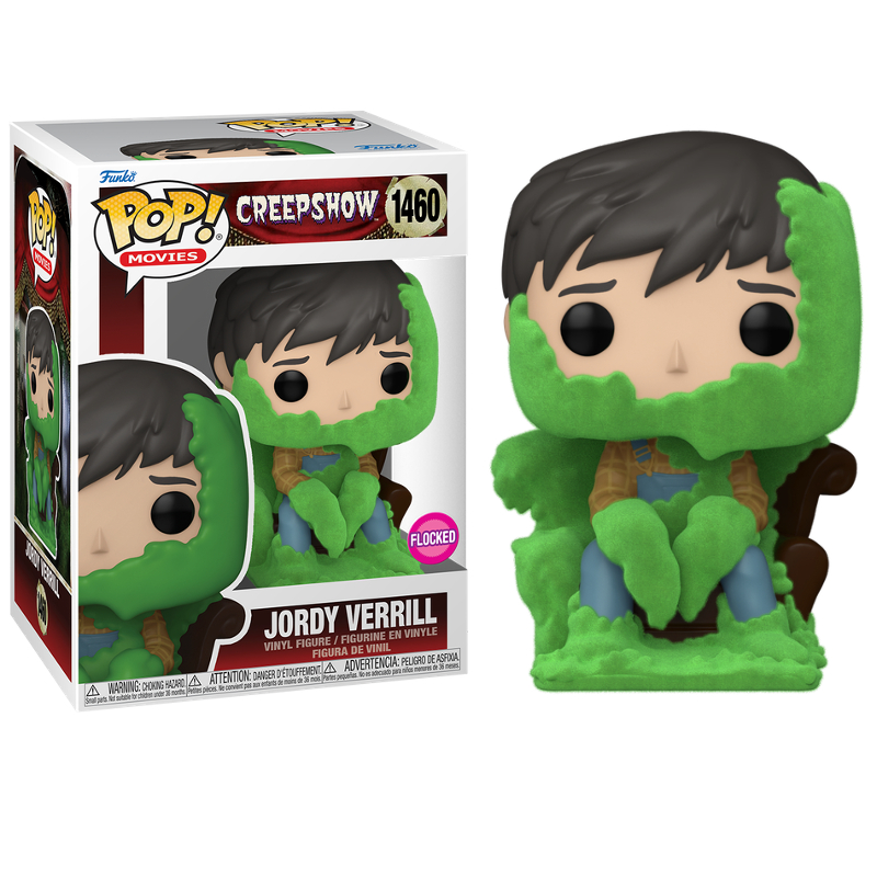 Funko Pop! Filmes Creepshow Jordy Verrill 1460 Flocked Original