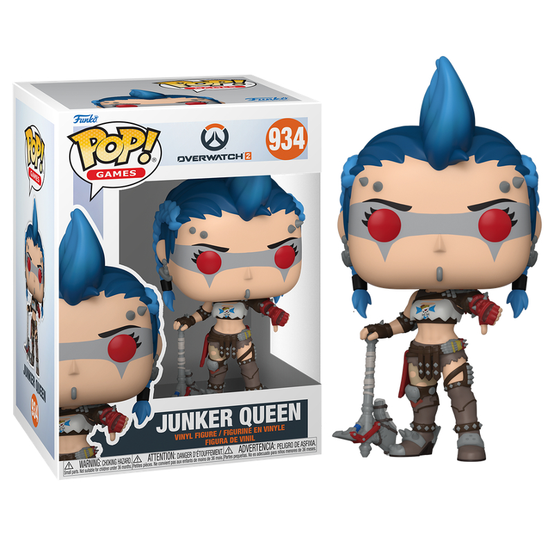 Funko Pop! Games Overwatch 2 Junker Queen 934 Original