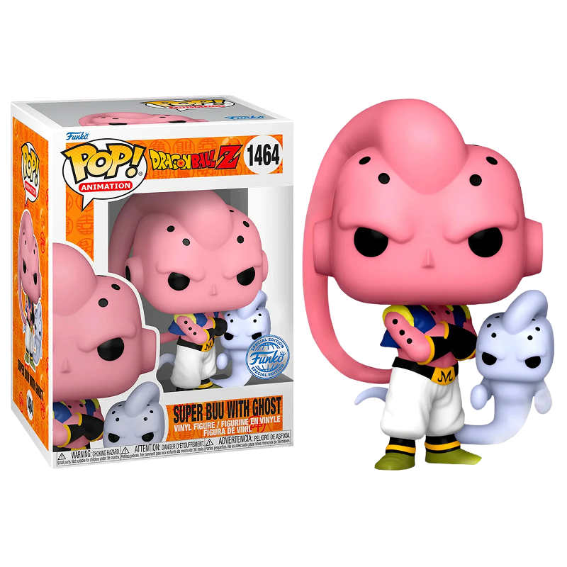 Funko Pop! Animation Dragon Ball Z Super Buu With Ghost 1464