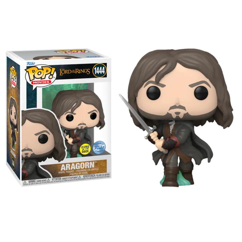 Funko Pop Lord Of The Rings Senhor Dos Aneis Aragorn 1444 Exclusivo