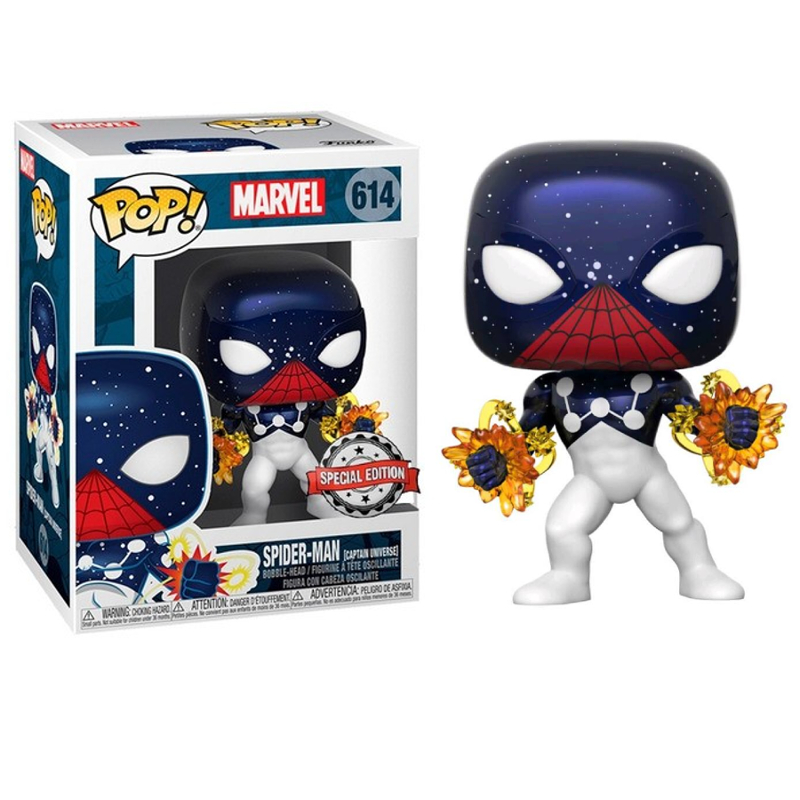 Funko Pop! Marvel Spider-Man Captain Universe 614 Exclusivo