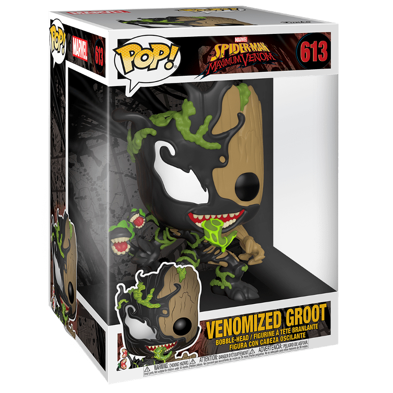 Funko Pop! Filmes Homen Aranha Spider Man Venomized Groot 613