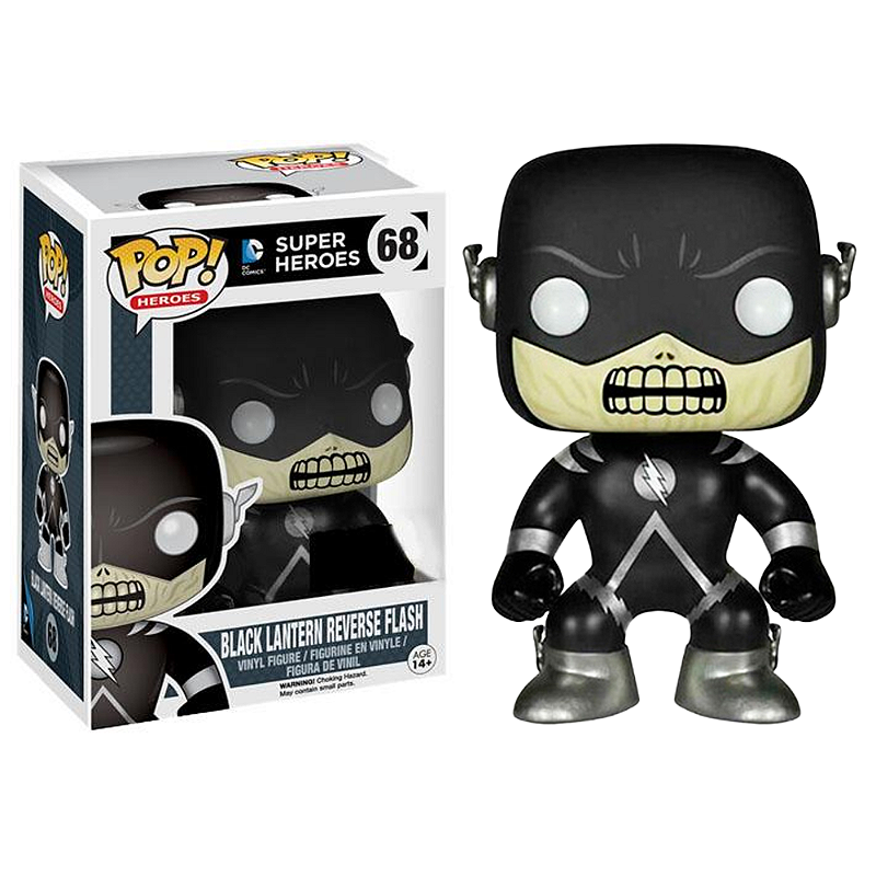 Funko Pop! Heroes Black Lantern Reverse Flash 68 Original - Moça