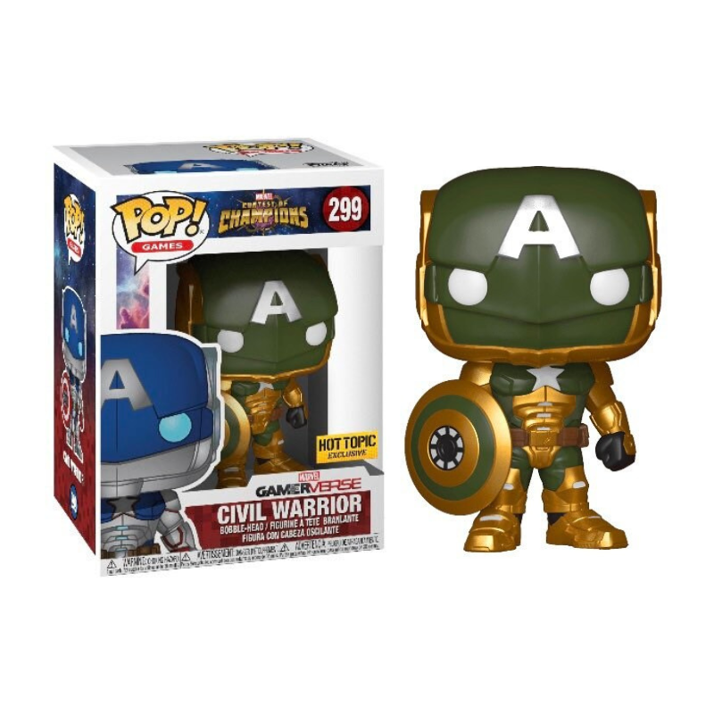 Funko Pop! Games Champions Civil Warrior 299 Exclusivo Glow