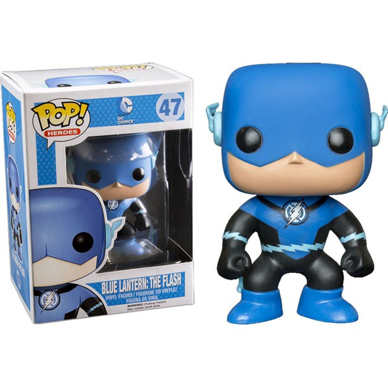 Funko Pop! Heroes Dc Comics Blue Lantern The Flash 47 Original