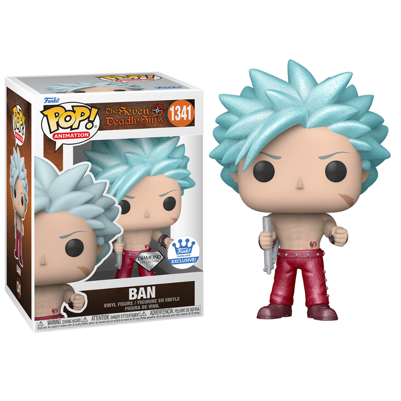 Funko Pop! Animation Seven Deadly Sins Ban 1341 Exclusivo Diamond