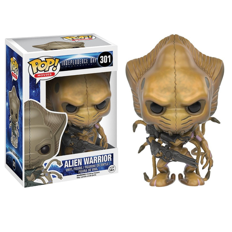 Funko Pop! Filme Independence Day Alien Warrior 301 Original