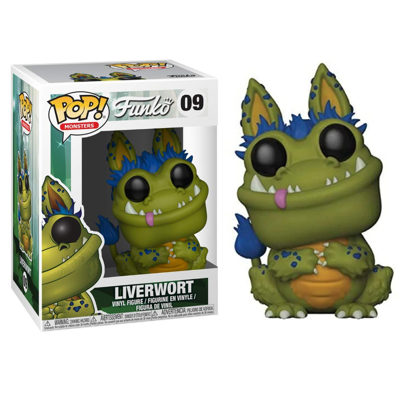 Funko Pop! Monsters Liverwort 09 Original Colecionavel - Moça do
