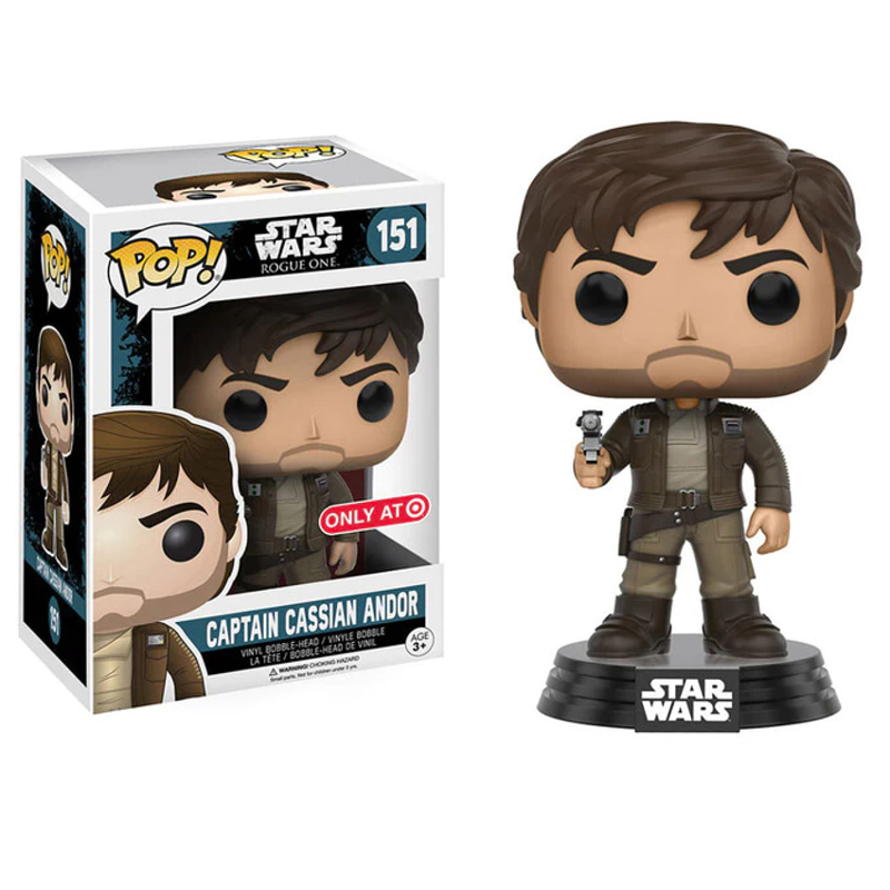 FunkoPop！151 CAPTAIN CASSIAN ANDER 限定版 Funko Pop! Star Wars Rogue One Captain Cassian Andor 151