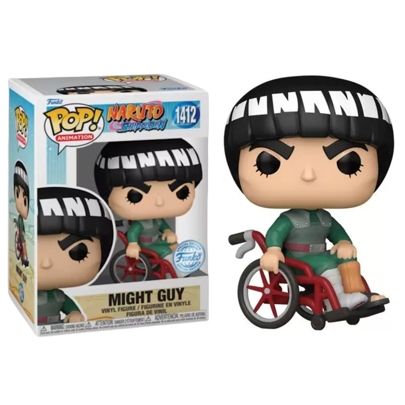 Funko Pop! Animation Naruto Shippuden Might Guy 1412 Exclusivo
