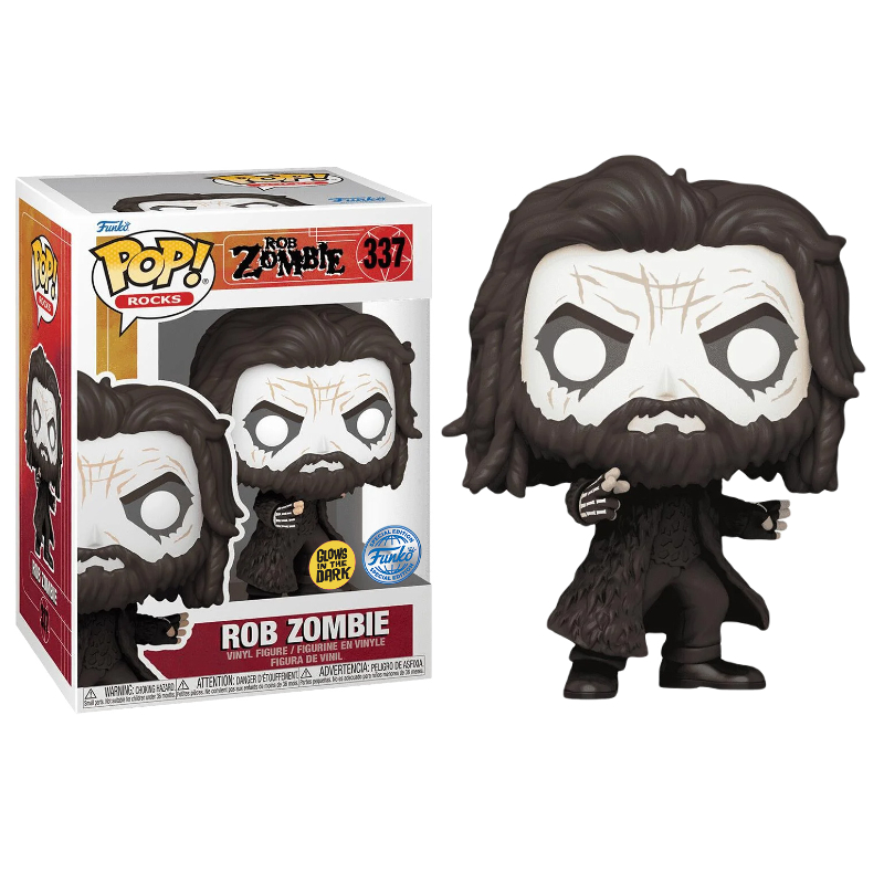 Dark Märchen / gossipy zombie Funko Pop! Rocks Rob Zombie 337 Exclusivo Glow Original - Moça do