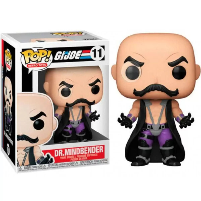 Funko Pop! Retro Toys G.I. Joe Dr. Mindbender 11 Original - Moça