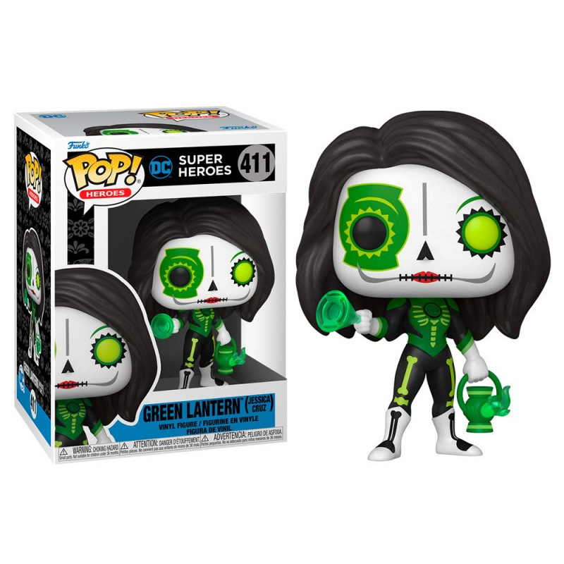 ★一点のみ Perko Wonder Junior ランタン ペルコ Funko Pop! Heroes Dia de Los Dc Green Lantern 411 Original - Moça