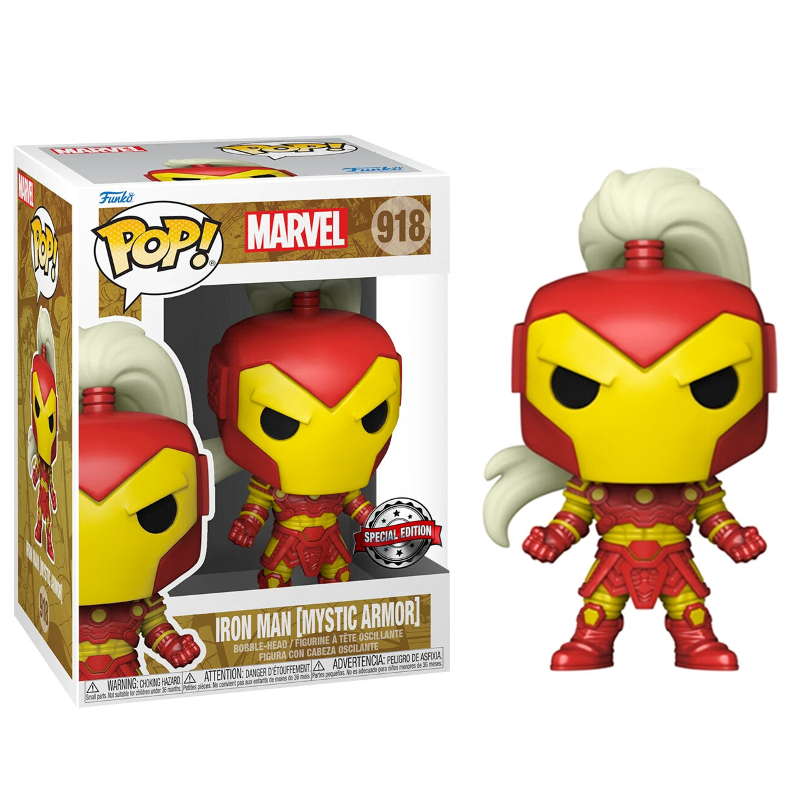 アメコミ funko pop GEOFFREY AS IRON MAN Funko Pop Iron Man #1421 - Marvel New Classics - Geek Fanaticos