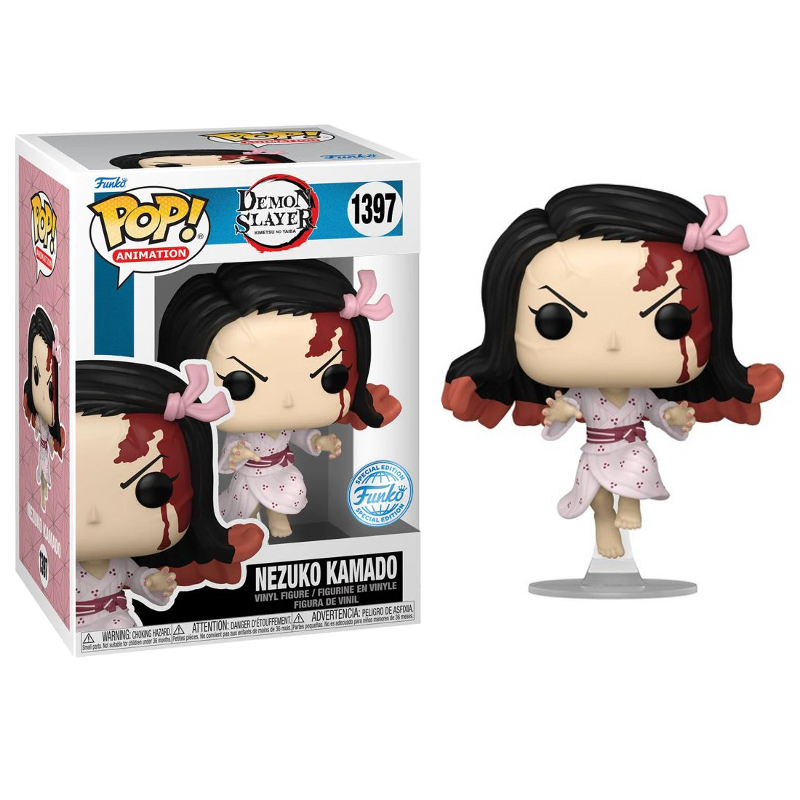 Funko Pop! Animation Demon Slayer Nezuko Kamado 1397 Exclusivo - Moça do  Pop - Funko Pop é aqui!