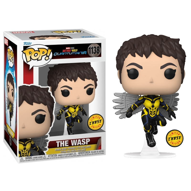 Funko Pop! Filme Marvel Ant Man The Wasp 1138 Exclusivo Chase