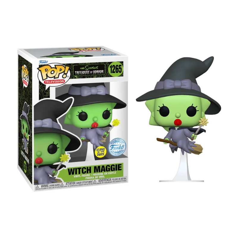 Funko pop! Television The Simpsons Witch Maggie 1265 Exclusivo