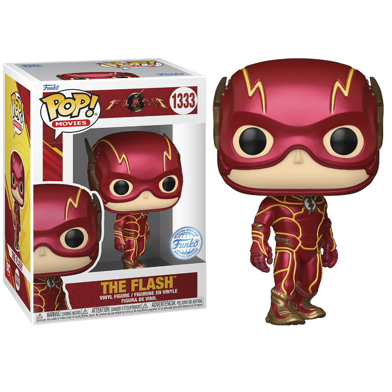 Funko Pop! Dc Comics The Flash 1333 Exclusivo Metallic Original