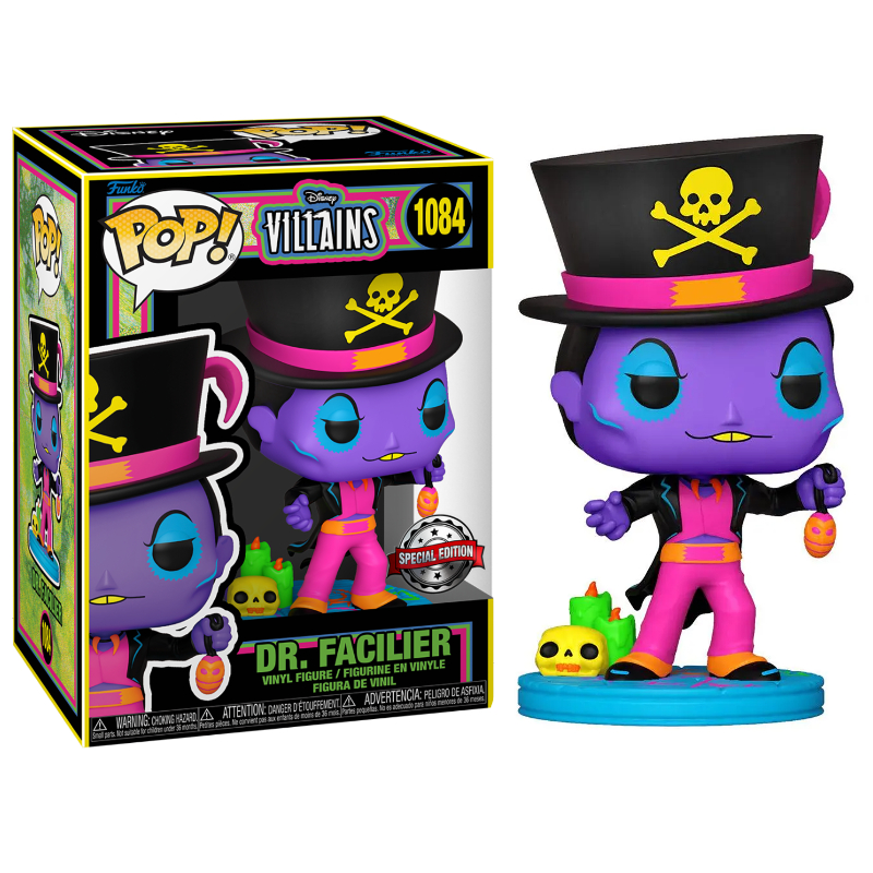 Funko Pop! Disney Villains Dr. Facilier 1084 Exclusivo Original