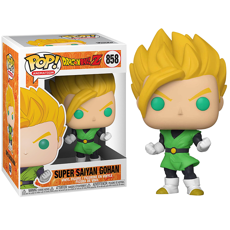 Funko Pop! Animation Dragon Ball Z Super Saiyan Gohan 858 Original