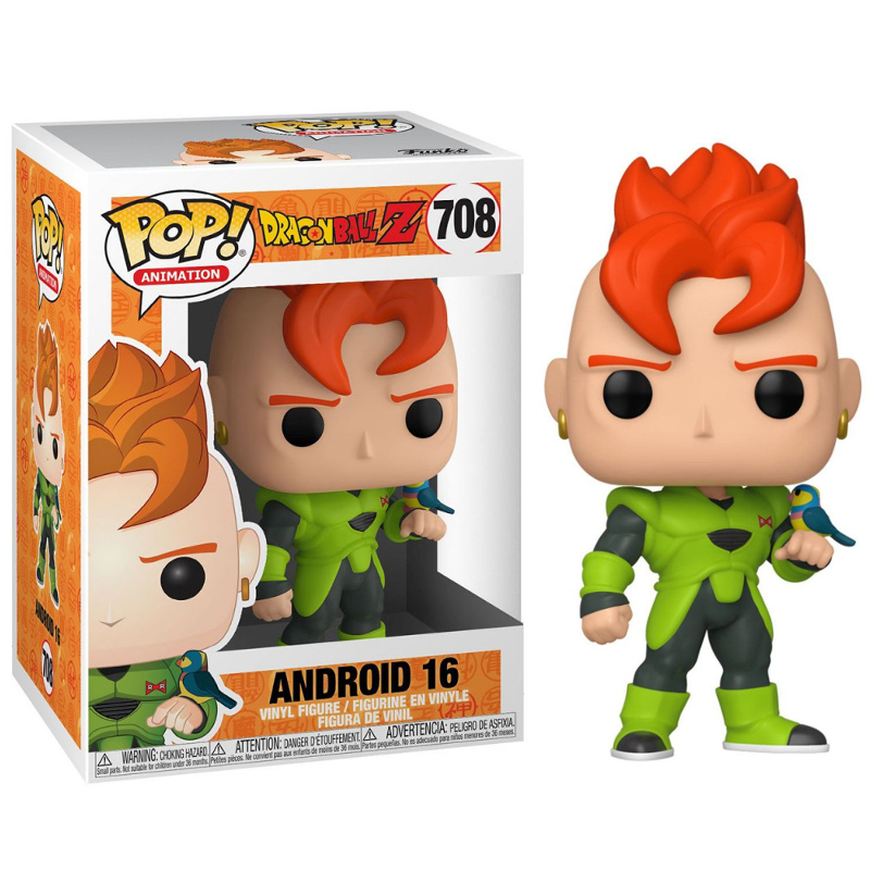 Funko Pop! Animation Dragon Ball Z Android 16 708 Original - Moça