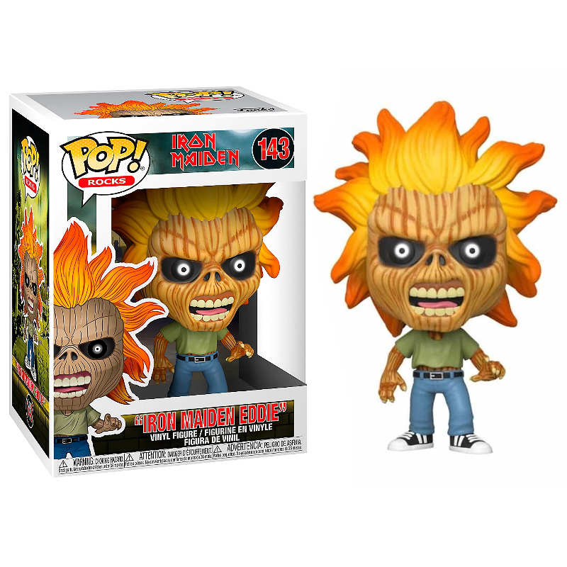 Funko Pop! Rocks Iron Maiden Iron Maiden Eddie 143 Original