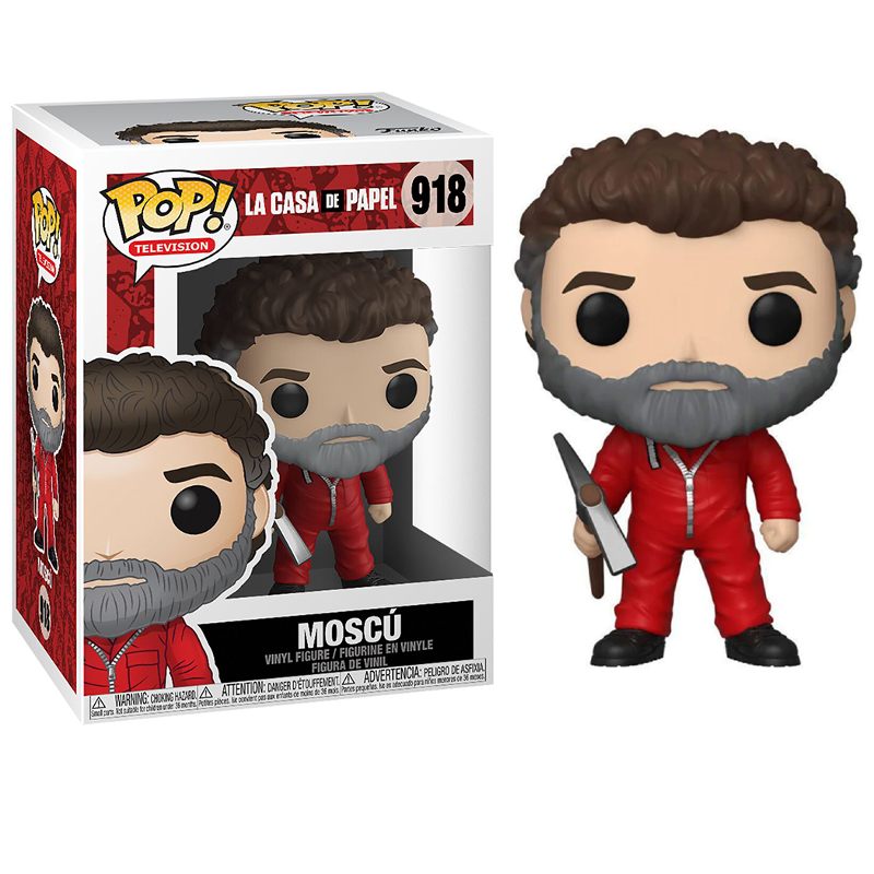 Funko Pop! Television La Casa de Papel Moscu 918 Original - Moça