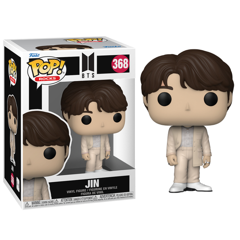 Funko Pop! Rocks BTS Jin 368 Original Colecionavel - Moça do Pop