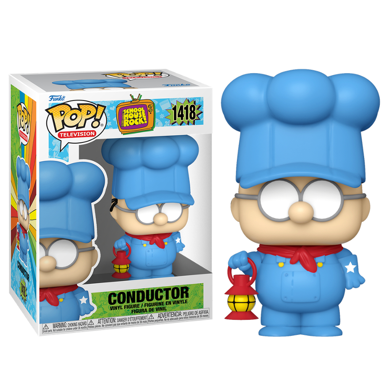 Funko Pop! Television Schoolhouse Rock Conductor 1418